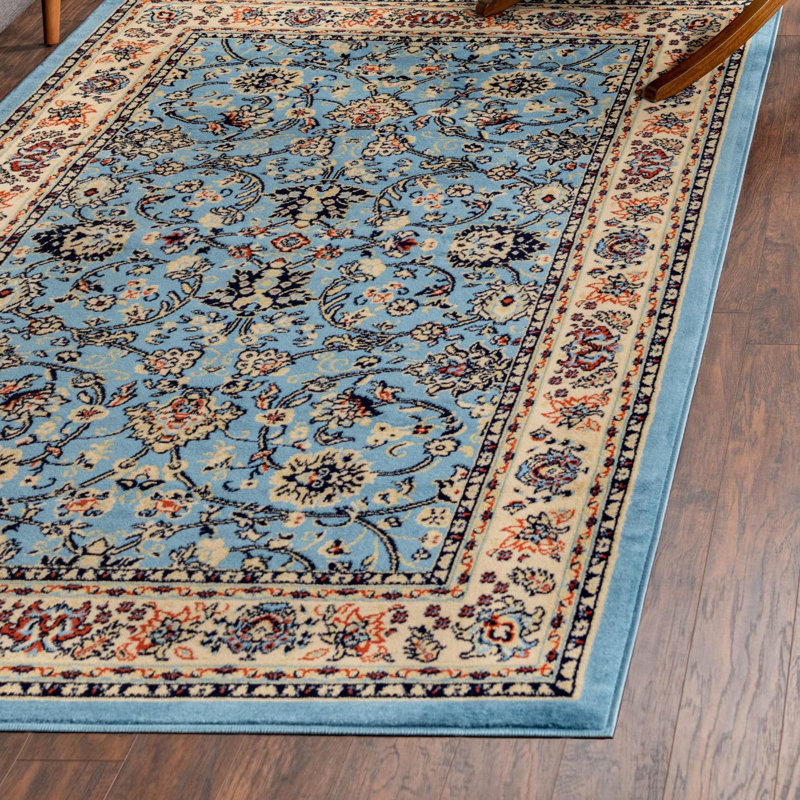 Hanan Floral Indoor Rug, Rectangle 6'1" x 9'