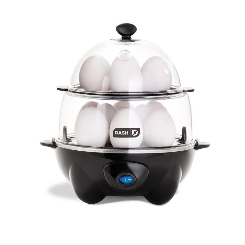 Dash Deluxe Egg Cooker, Black