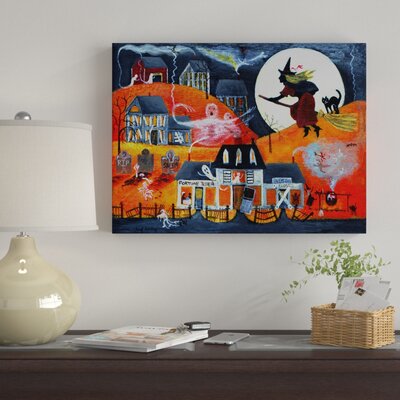 All Hallows Eve Halloween Witch' Acrylic Painting Print on Wrapped Canvas -  The Holiday Aisle®, 39F2D761D11B44E4A5B9D38AD7B5D25E