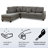 Modern Sofa 2-PCS SECTIONAL