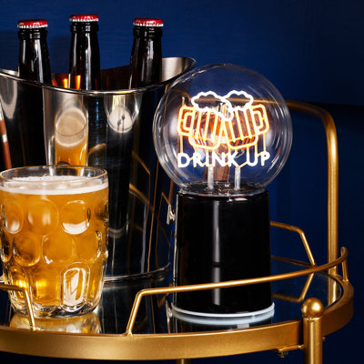 Glass Novelty Lamp