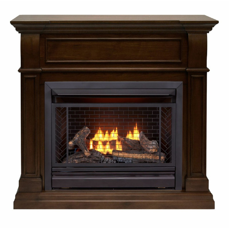 43.5'' W Ventless Fireplace, Natural Gas