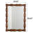 Marka 24''x36'' Natural Solid Pine Wood Frame Rectangle Flat Wall Mirror Wavy Design For Entry way&Bathroom-1552634116