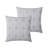Baxter 2-Pack Clip Ogee Decorative Euro Pillow Set