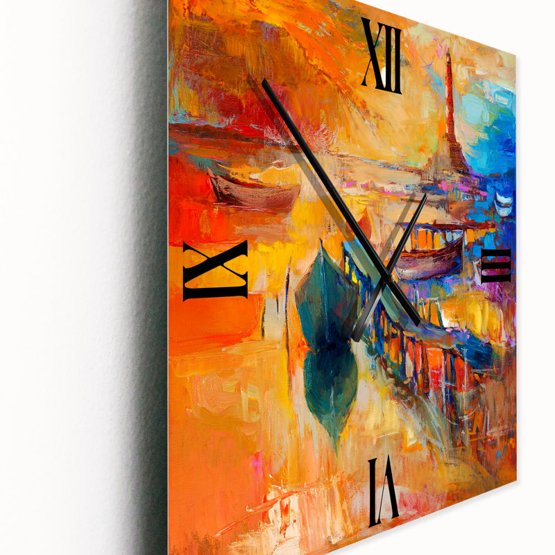 Metal Wall Clock, Small