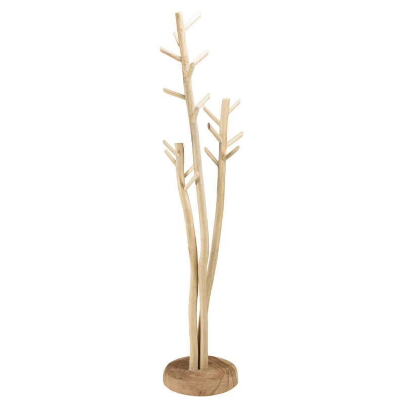 Cafferkey Solid Wood Freestanding Coat Rack