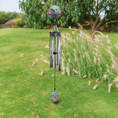 37" Long Hummingbird Wind Chime