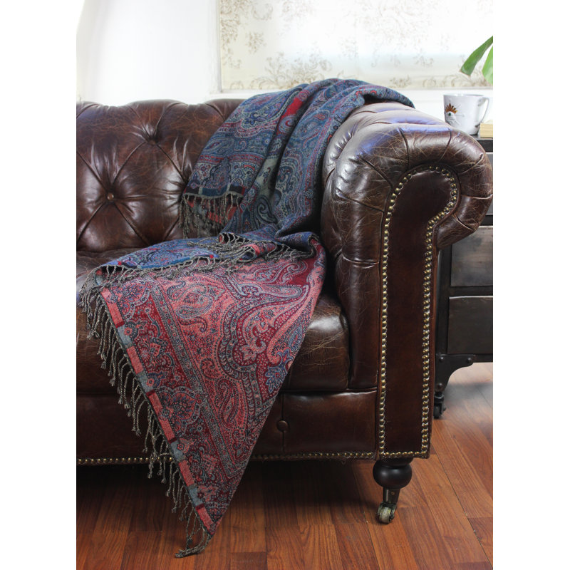 Brittany Hand Woven Throw Blanket