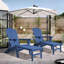 Chaise Adirondack avec repose-pieds Behiye-1460727929