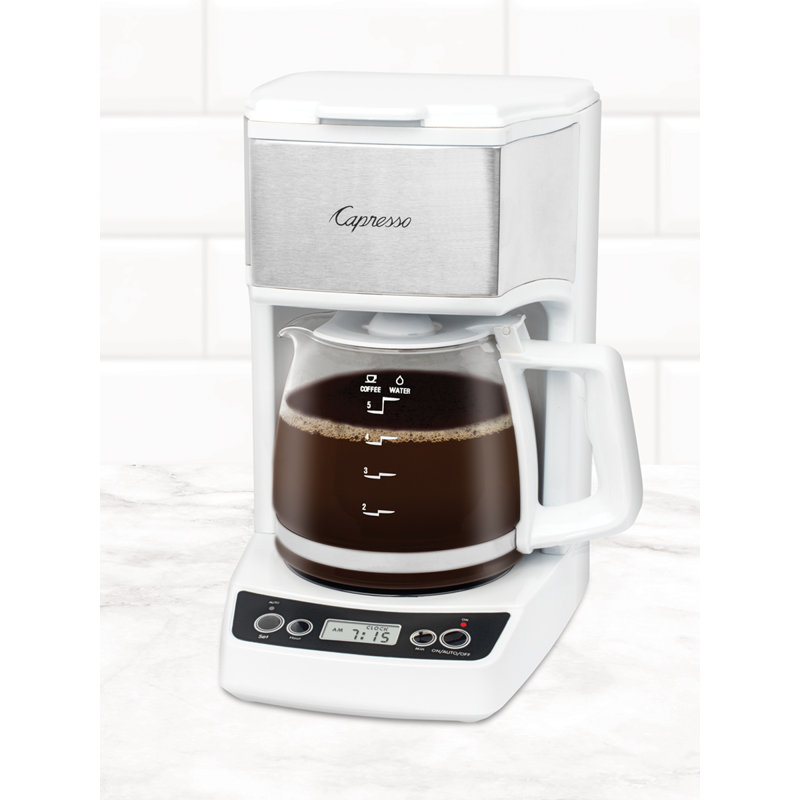 Capresso Mini-Drip Coffee Maker in White