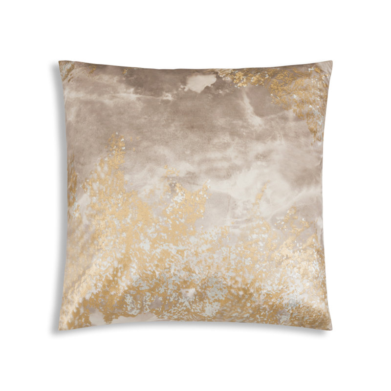 Coussin velours Zen