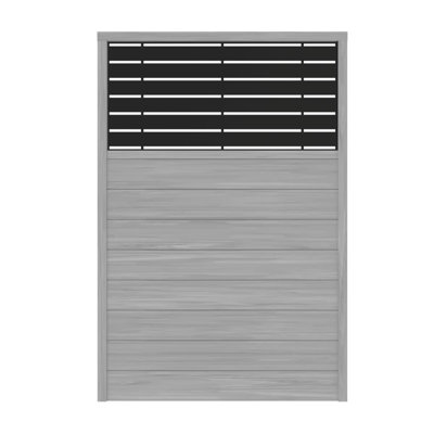 73.38'' H x 49.65'' W Vinyl Fencing Kits