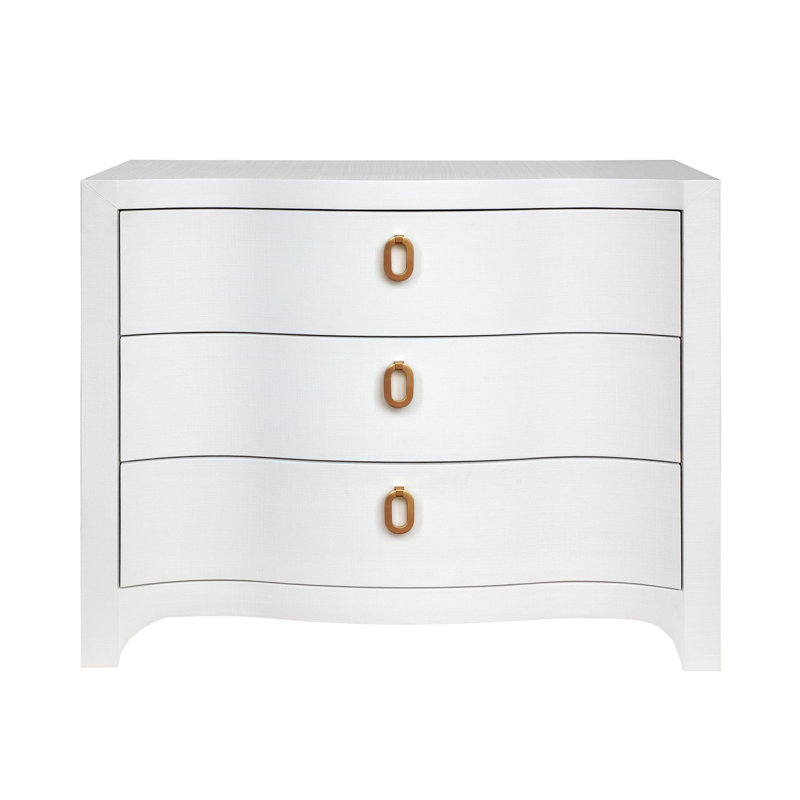 Cora Accent Chest, White