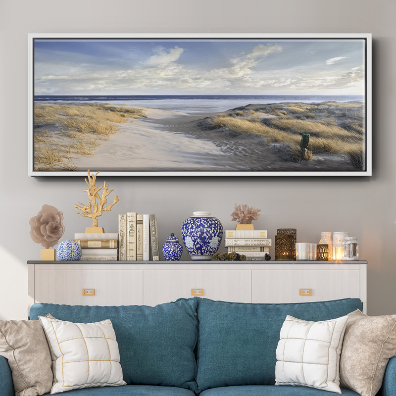 Aisle Marker- Framed Canvas