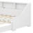 Daybed Frame With Storage Bookcases And Two Drawers,Charging Design-533160024