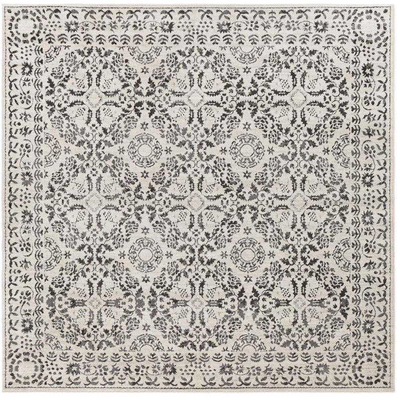 Angeliq Oriental Indoor Rug, Square 6'7"