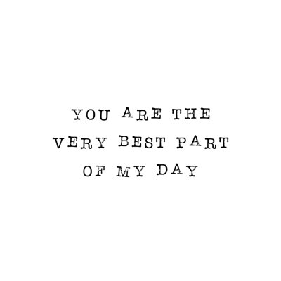 " Very Best Part "