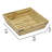 10" Square Serving Decorative, Coffee Tray Wooden, Rustic Ottoman Centerpiece