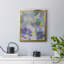 «A Garden in Provence», toile encadrée de qualité supérieure - prête à être accrochée-719432603-719432602