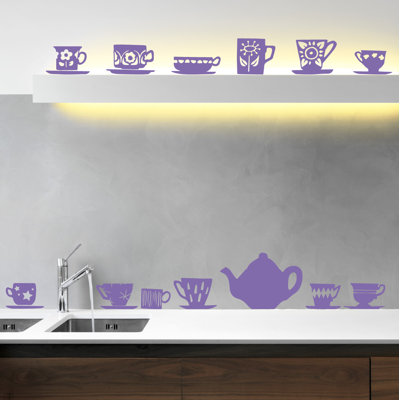 Food & Beverage Non-Wall Damaging Wall Decal