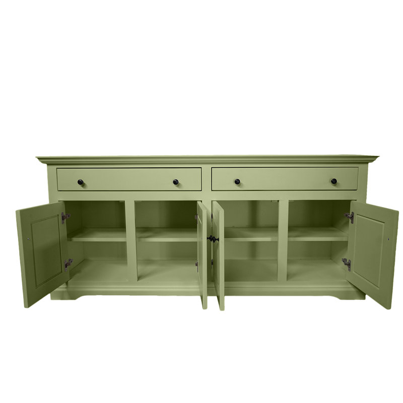 Buffet Savannah, Sauge d'été, H 31 po x l 70 po x P 18 po