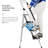 4 Step Stool Steel Folding Step Ladder with Handrail