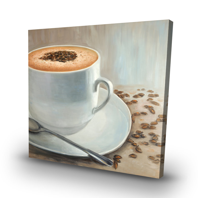 Cappuccino time - 32"x32" art on canvas