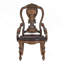 Ensemble de fauteuils de salle à manger traditionnels 2 pièces