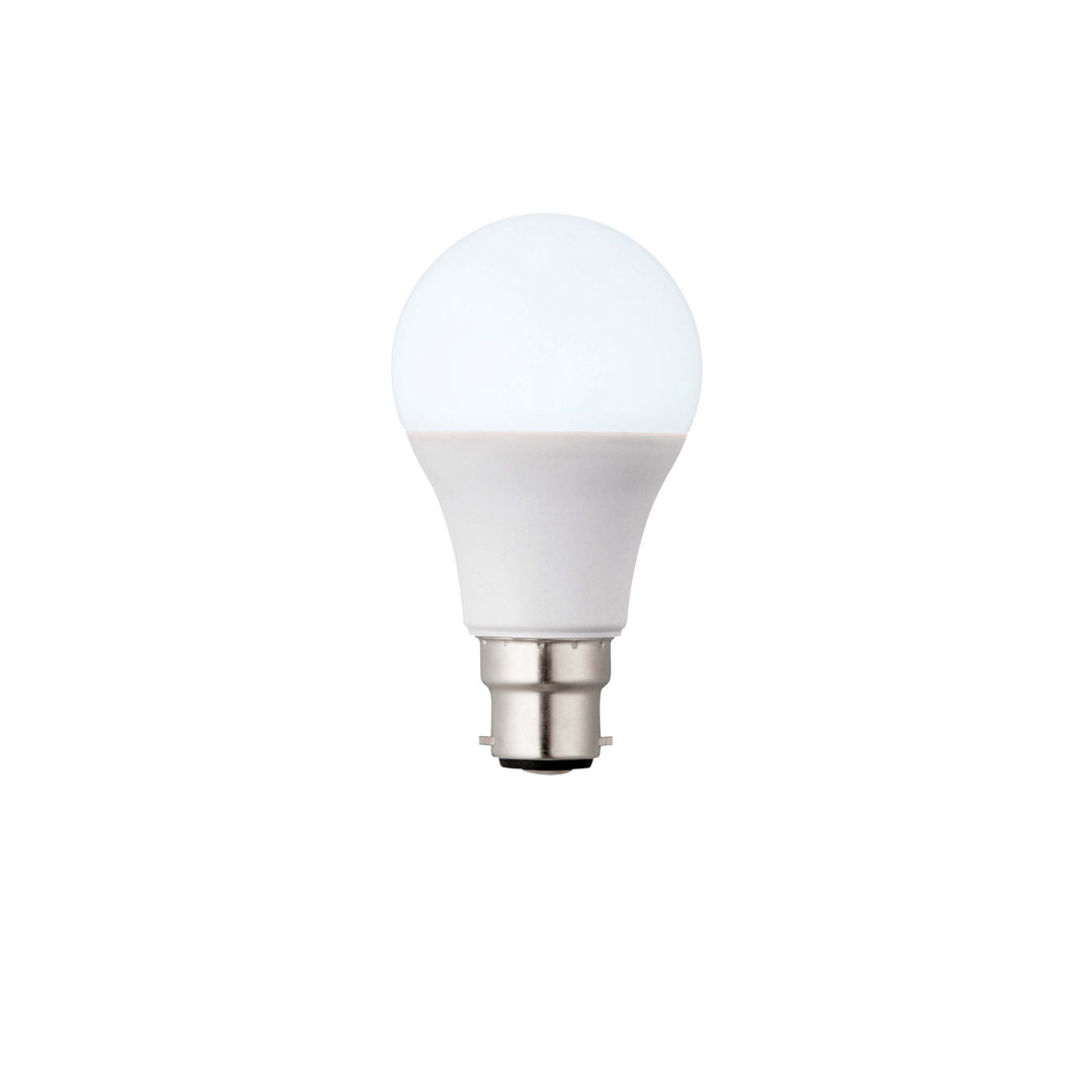 9W B22 BC A60 GLS LED Non-Dimmable - 820lm 6000K Daylight White