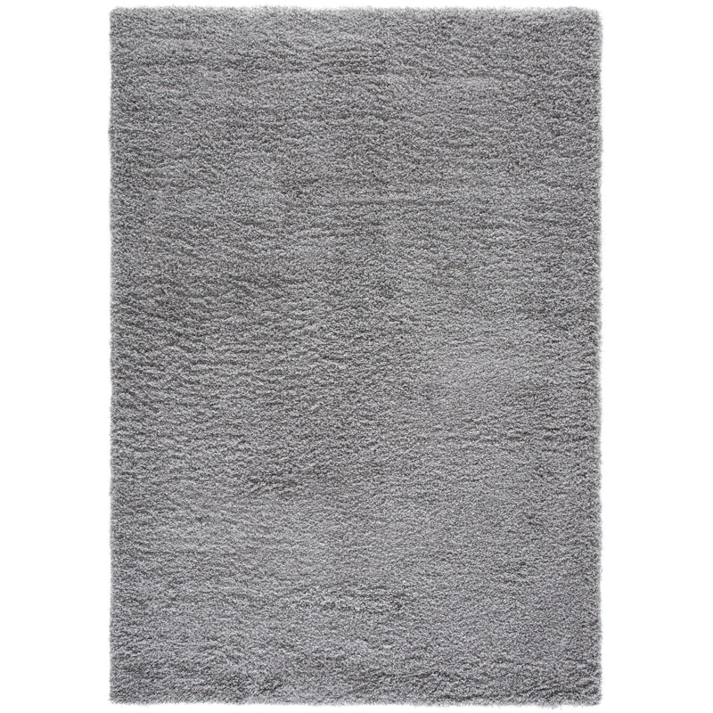 Frankmut Shag Performance Solid Color Rug, Rectangle 5'3" x 7'6"