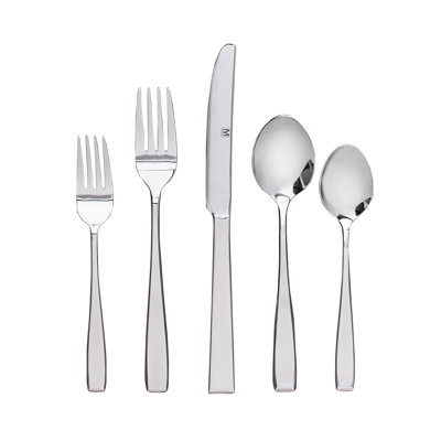 Ebern Designs Nelligan Stainless Steel Flatware Set - Service for 4