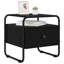 40 cm W Galvanised Steel Bedside Table-303585841