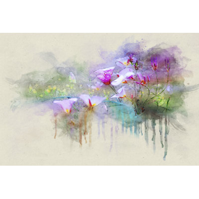 «Sego Lilies» par Chris Vest - peinture sur toile tendue