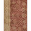 Wool Oriental Area Rug in Brown/Red-1412842789