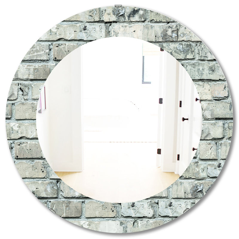 Miroir mural Stone 2, H 31,5 po x l po