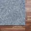 Tapis bleu en laine touffeté à la main Tarrance-1275518134