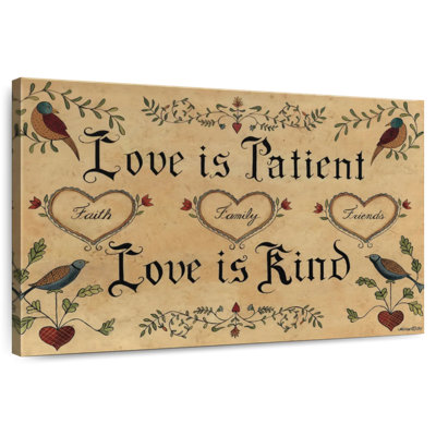Tergel Love Is patient Kind