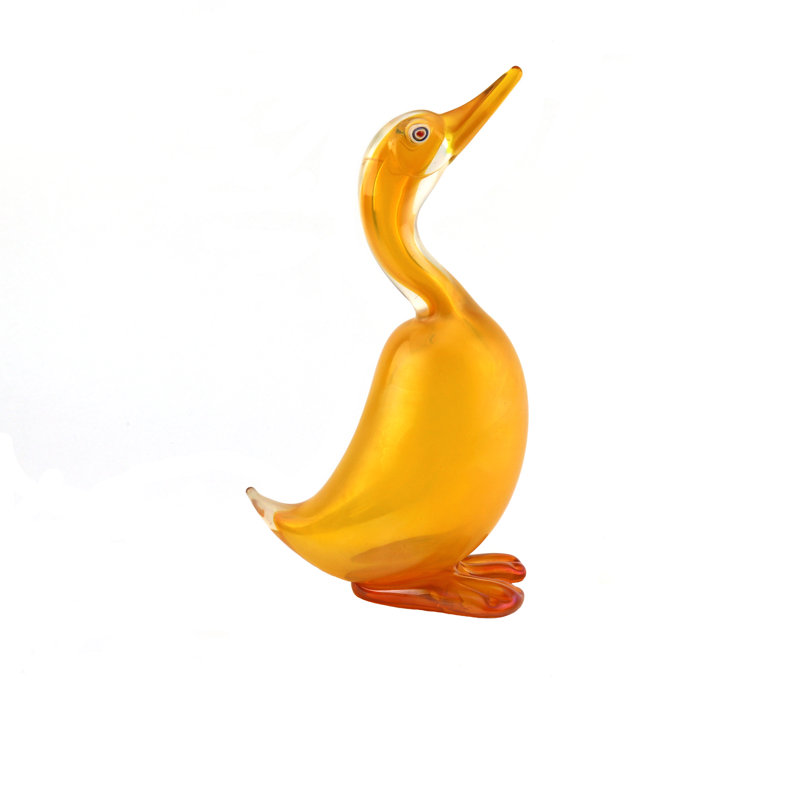 Verre de Murano ambre