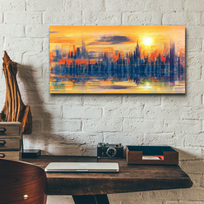'Hazy Reflections' by Epic Portfolio, Acrylic Glass Wall Art