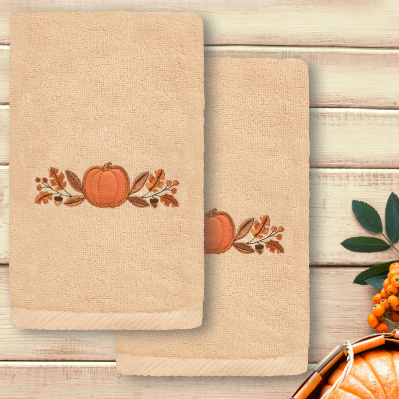  Harvest Bounty Turkish Cotton Hand Towel, Sand
