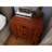 Versatile 2 - Drawer Nightstand With Brown Wood, Engineered Wood Construction, Bedroom Decor Addition Practical Bedside Cabinet In Coffee Color, Storage Solution