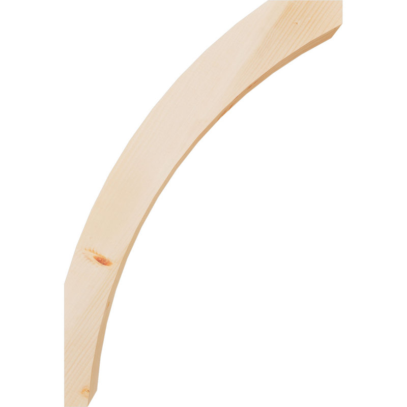 Genouillère Thorton, Sapin Douglas de 3 1/2 po (lisse), 26 po X P 38 po H