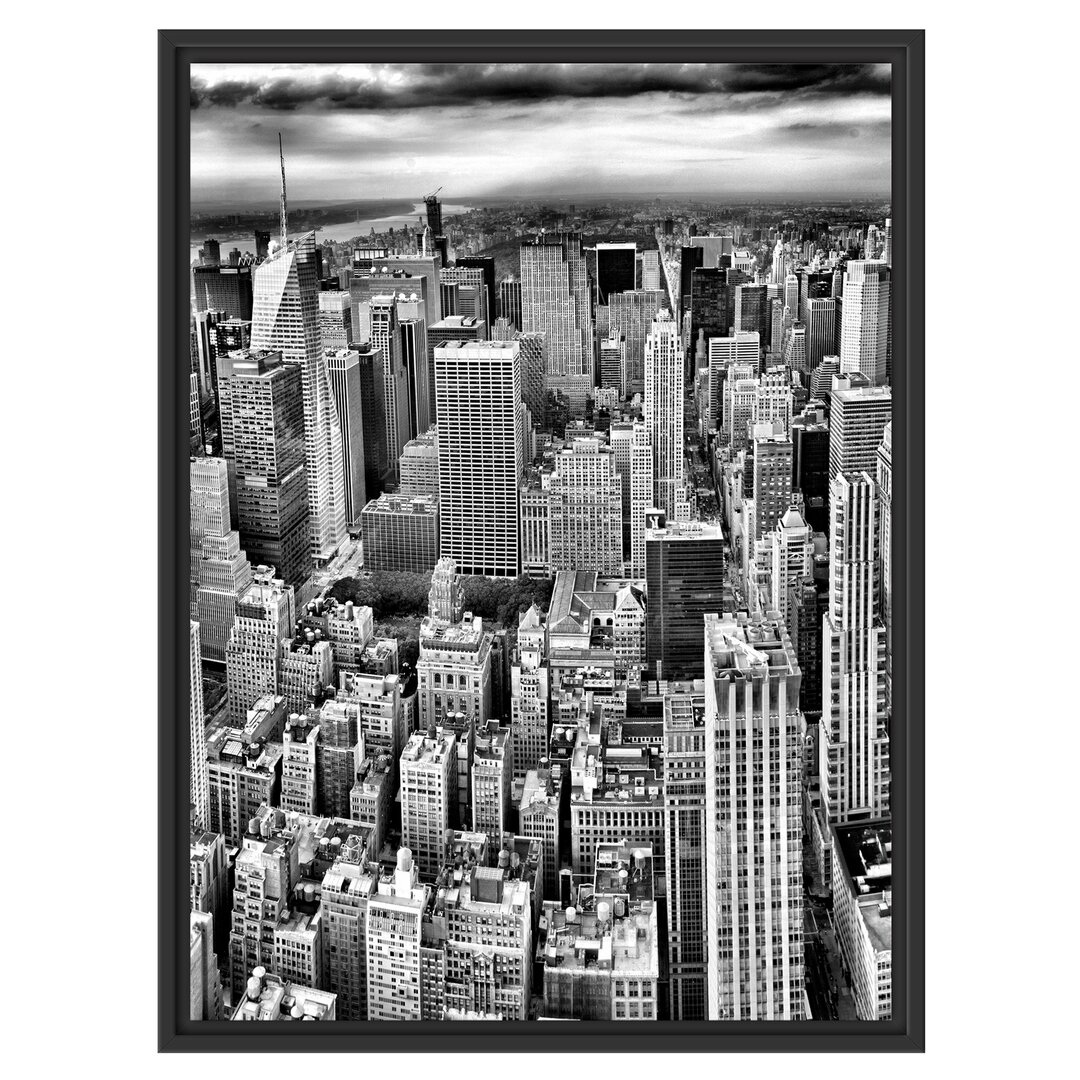 Gerahmtes Wandbild New York Skyline und