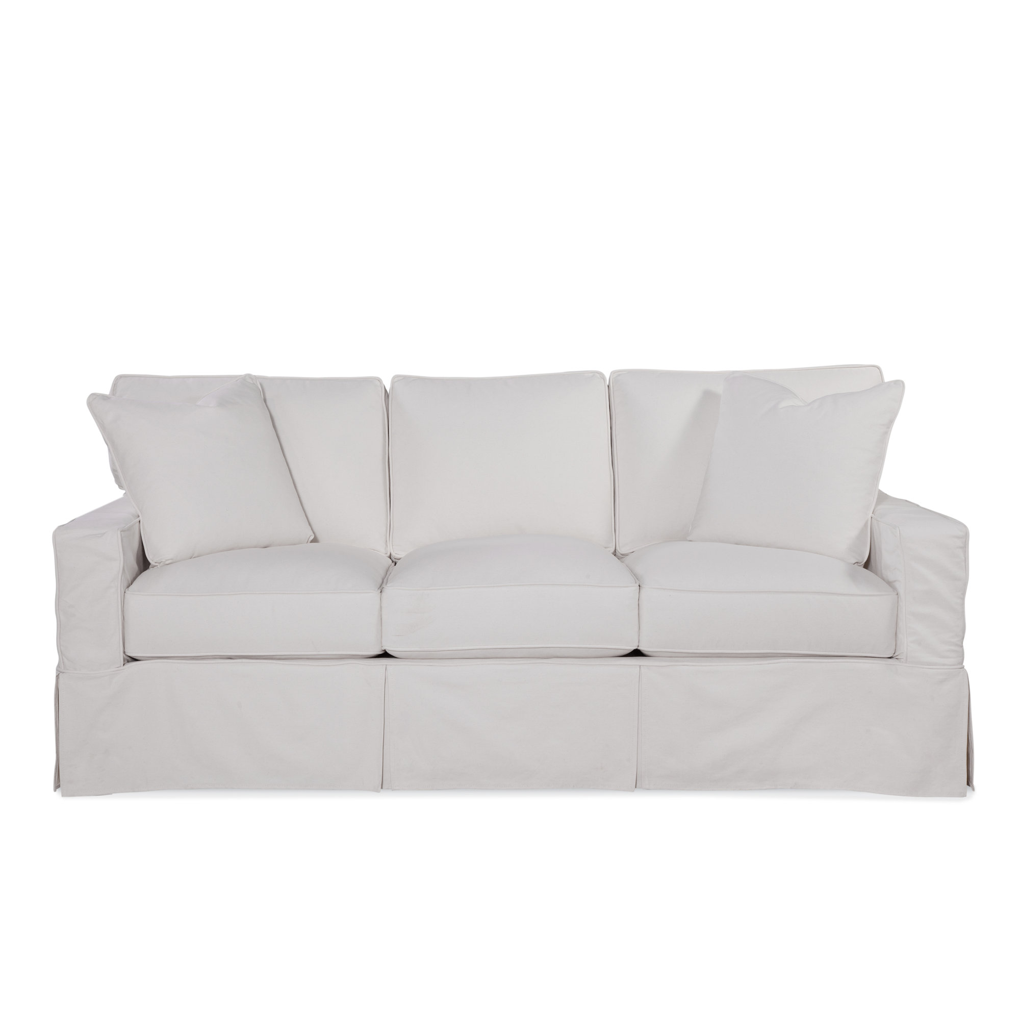 Gramercy Park Queen Sleeper Sofa, Sage Green Performance; 0855-43, Gel Memory Foam Mattress