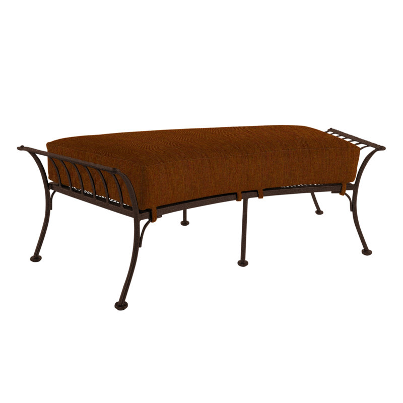 Monterra Outdoor Ottoman, Copper Creek, Adena Shale