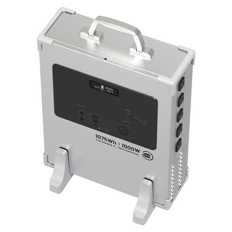 mondawe 1000W Portable Power Station With UPS Function 1075Wh