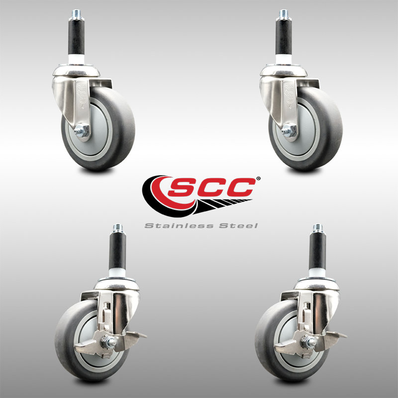 Thermoplastic Rubber Casters