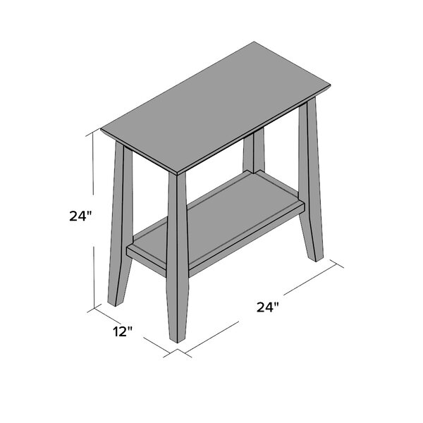 Alcott Hill® Hazleton End Table & Reviews | Wayfair