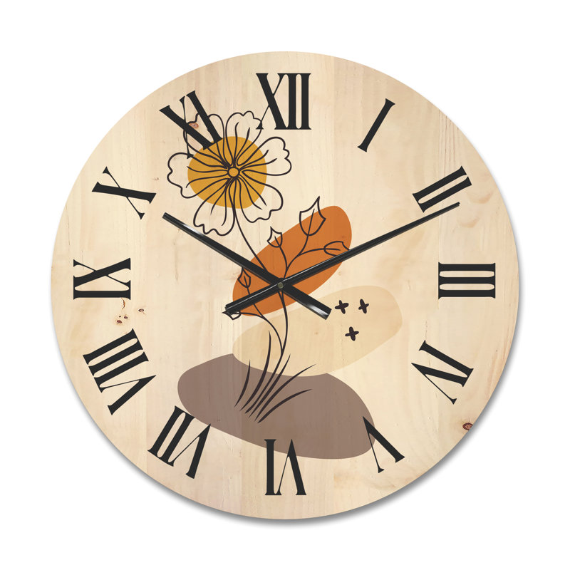 Horloge murale abstraite, Petit