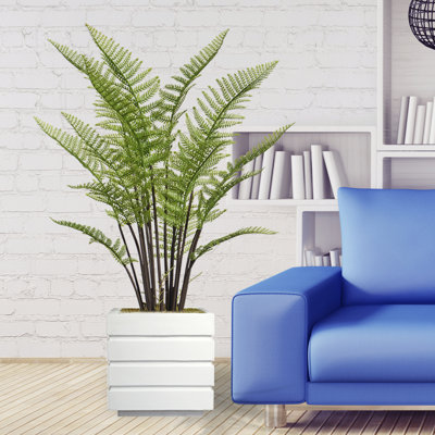 Panama 42" Artificial Fern Plant in Planter